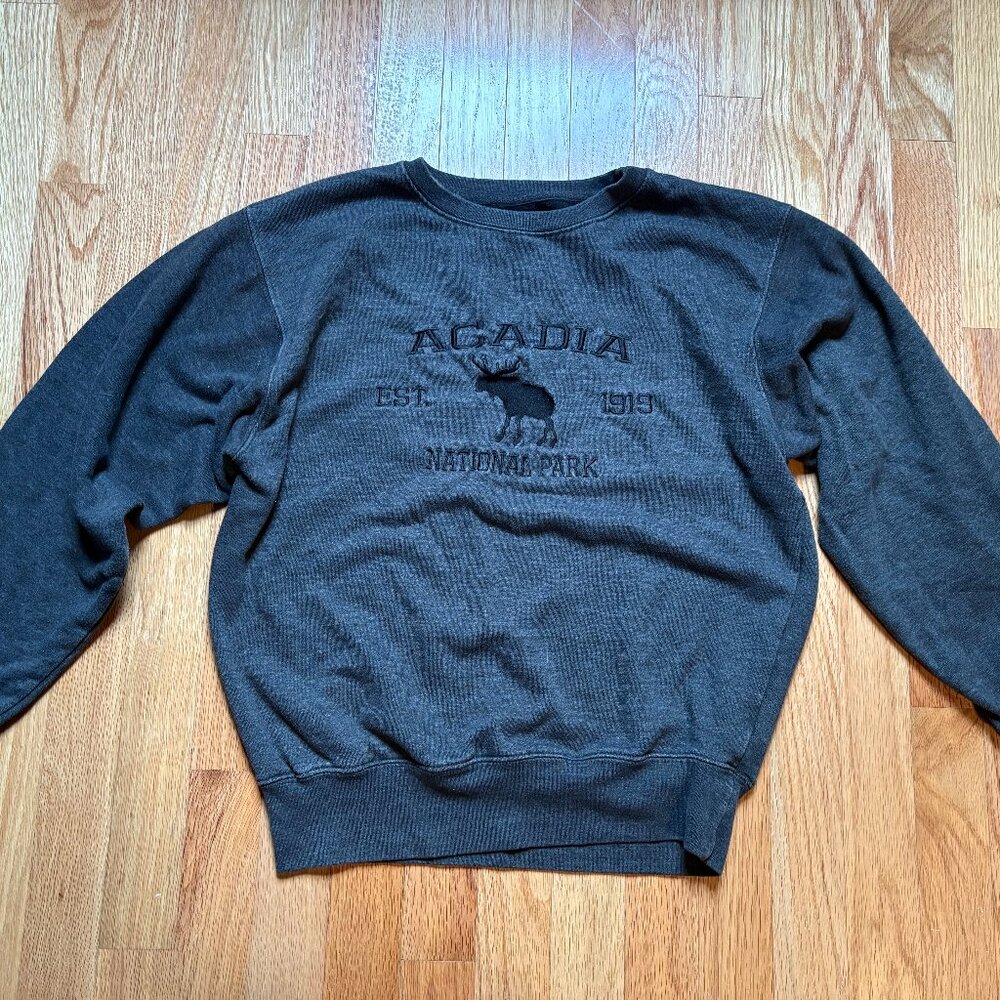 Acadia National Park Crew Neck Sweatshirt